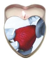 Edible Heart Candle (Flavor: Strawberry) Edible Heart Candle (Flavor: Strawberry)